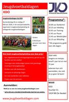 Wegens succes herhaald: de Jeugdvoetbaldagen nu ook in de voorjaarsvakantie bij KDO